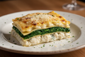 Lasagna de Pescado, Queso Azul, Espinaca