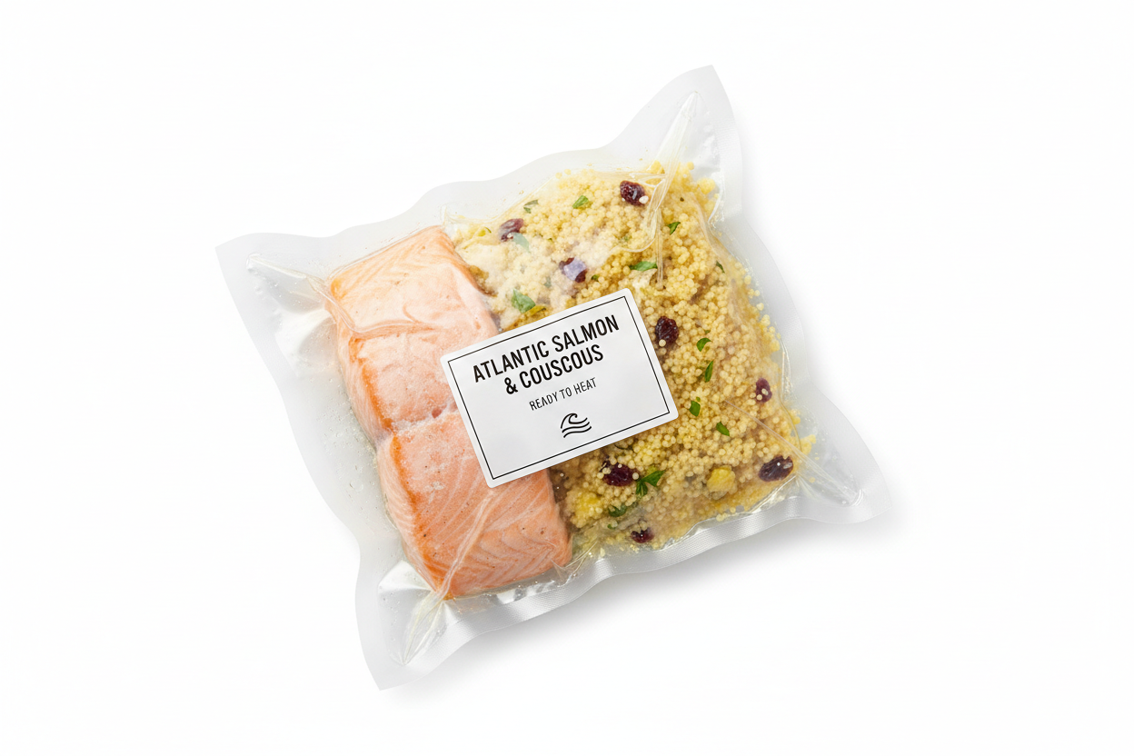 Salmonete con cous-cous